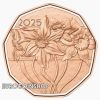 Ausztria 5 euro 2025_2 '' Nárcisz '' UNC réz! 